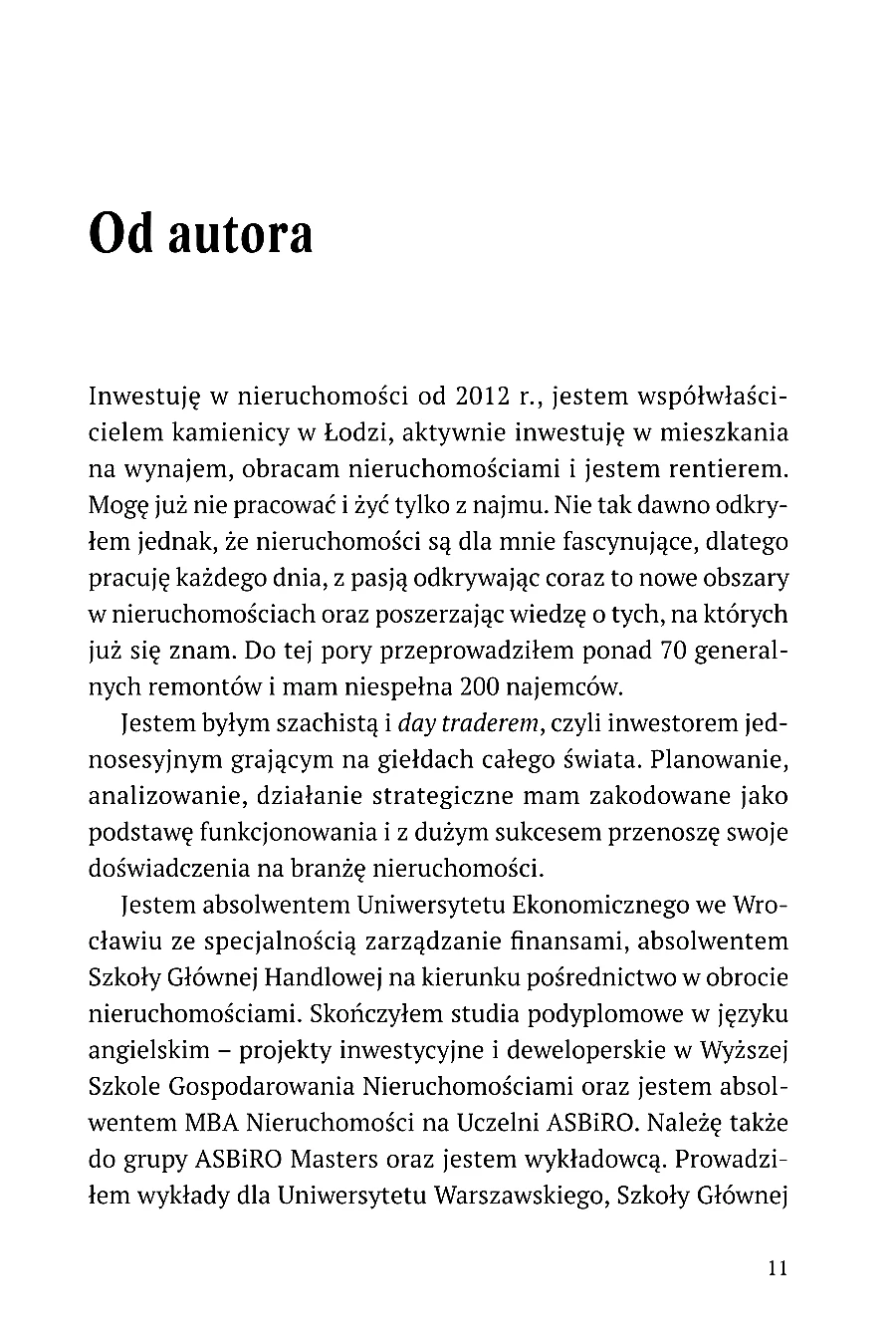 Strona z książki „Żyj z najmu” — rozdział Remont (1)